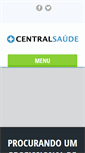 Mobile Screenshot of centralsaude.com.br